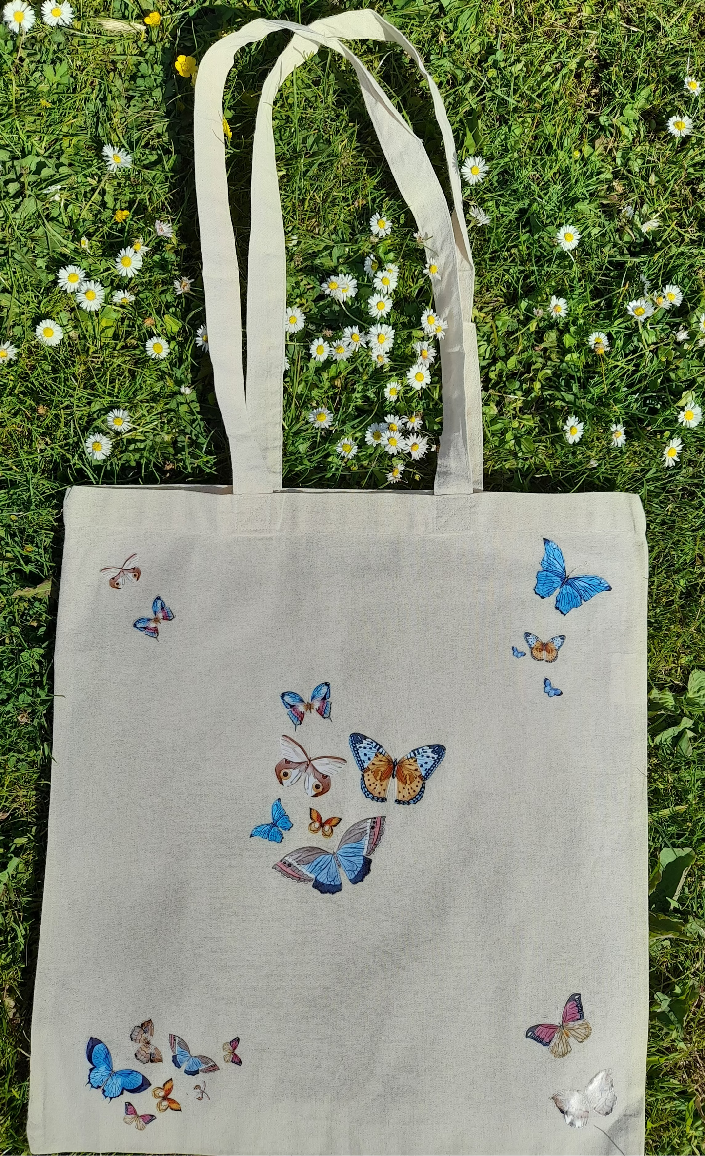 Butterfly Motif Tote Bag
