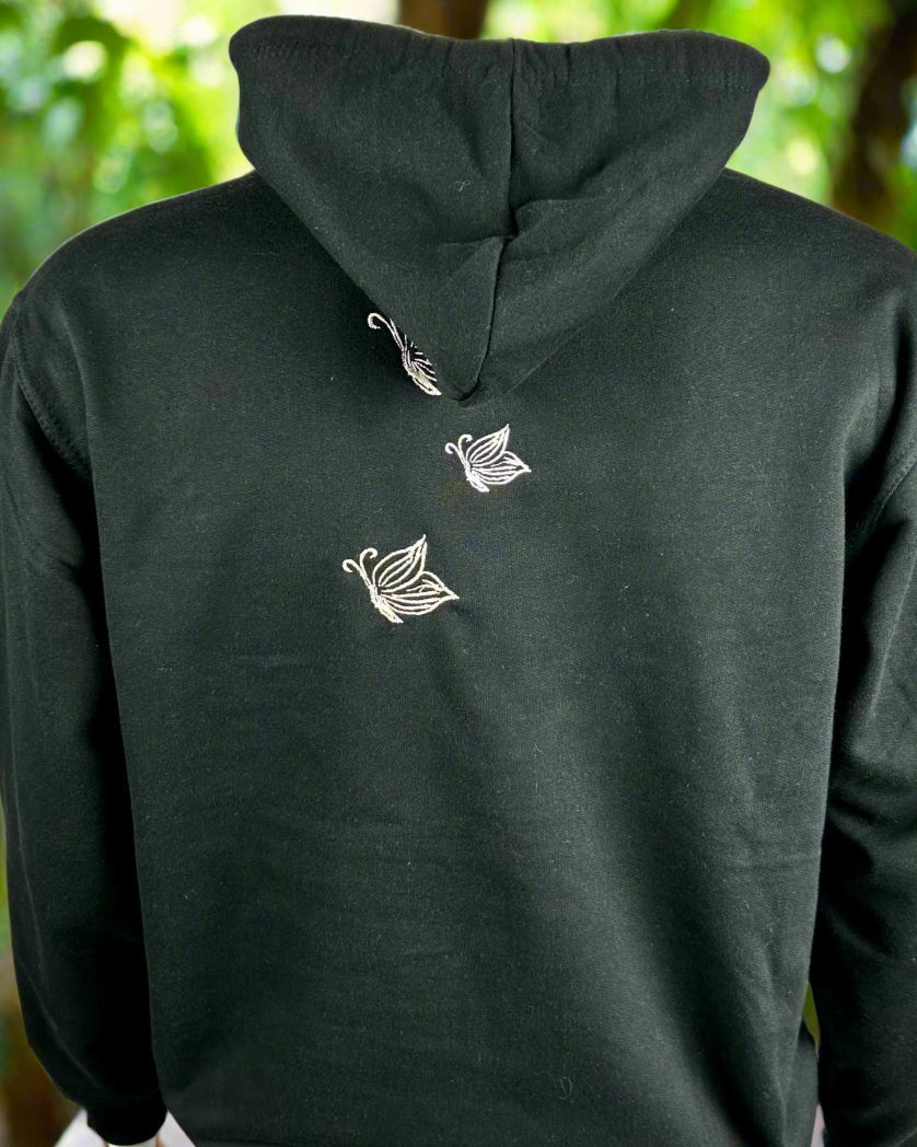 Embroidered Butterfly Hoodie 🦋