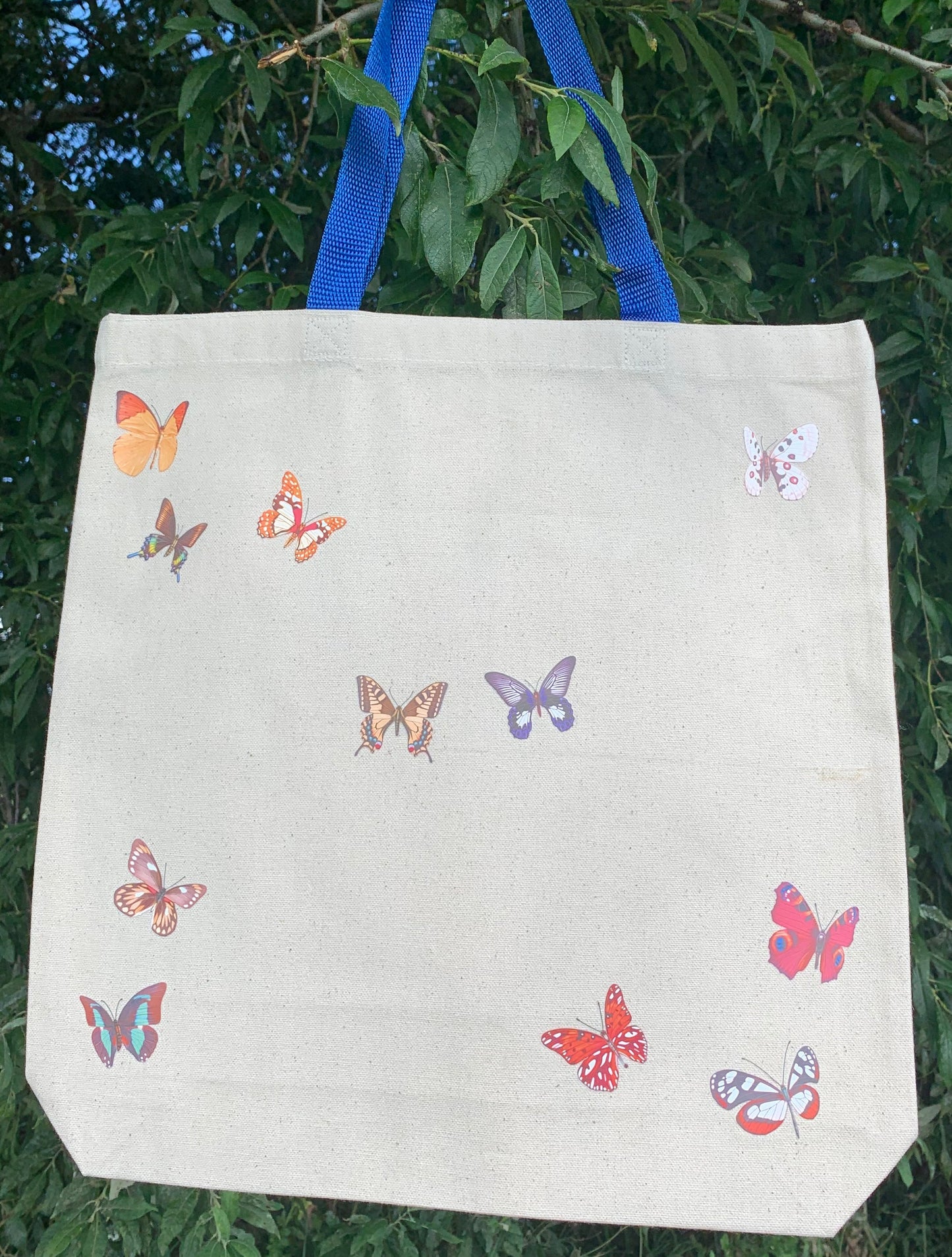 Butterfly Motif Tote Bag
