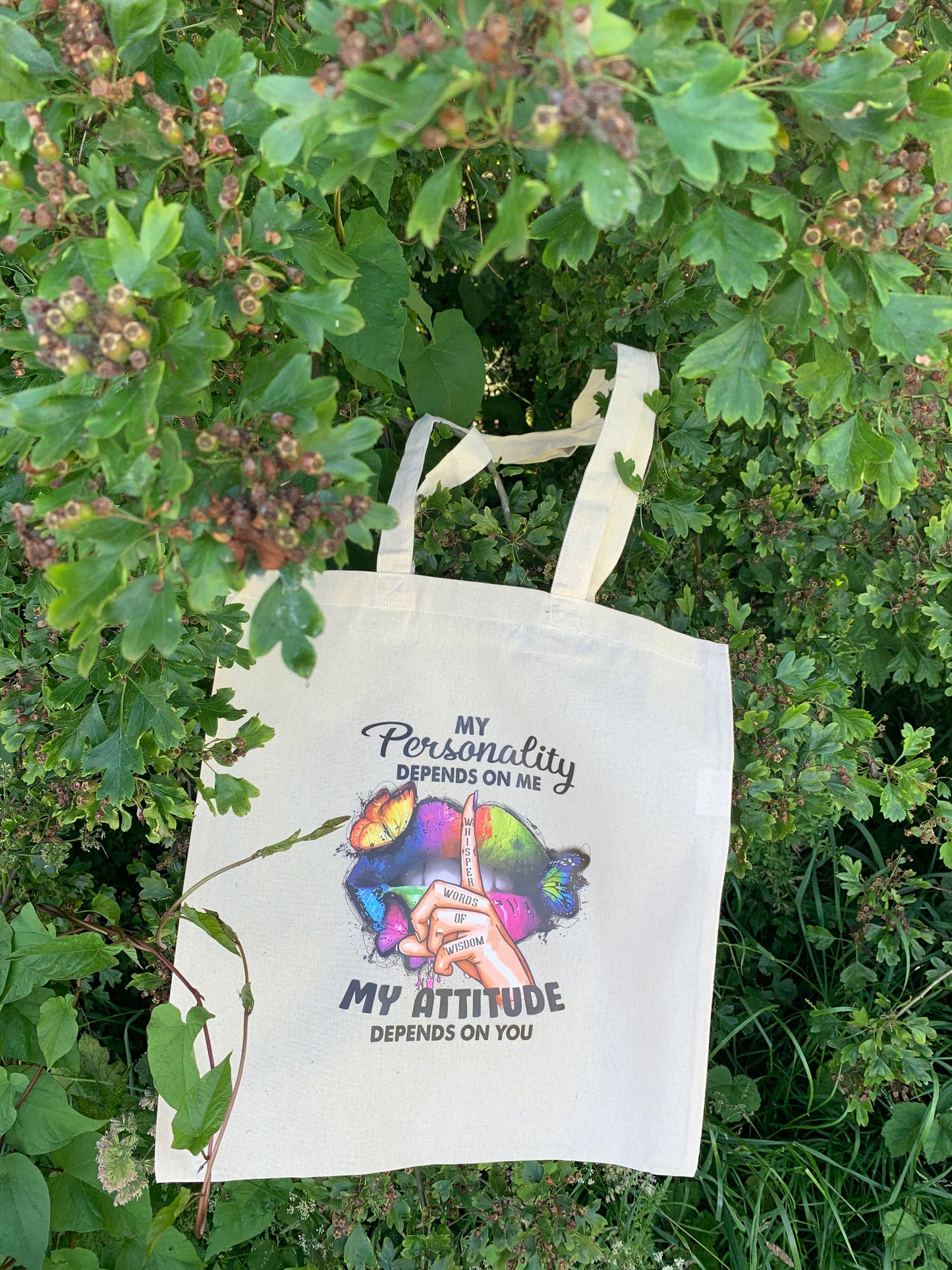 Heat-Transfer Cotton Tote Bag