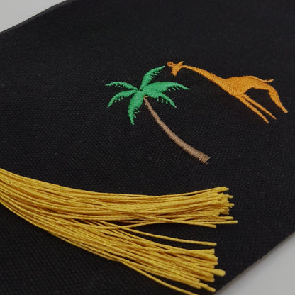 Giraffe and Palm Tree Pouch 🦒🌴