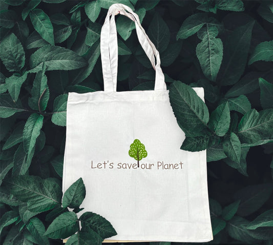 Let's Save Our Planet Tote Bag