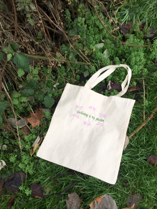 Gardening Is My Passion Tote Bag