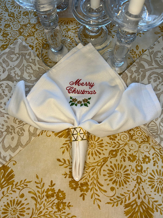 Merry Christmas Napkin