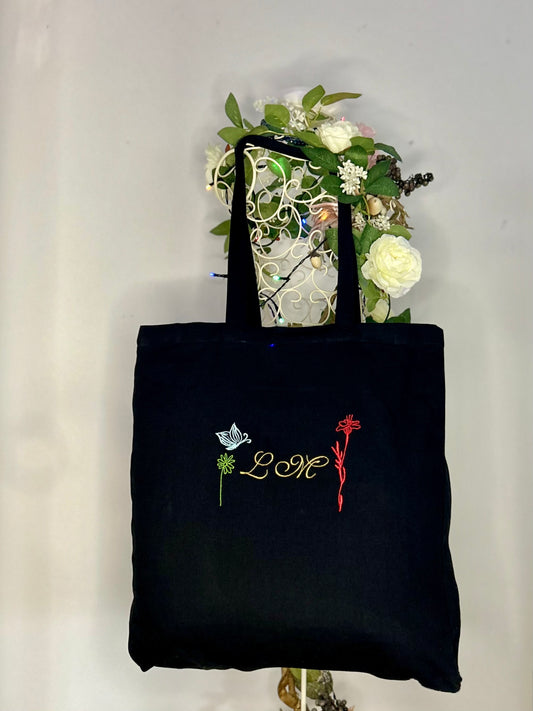 Personalised Initial Tote Bag