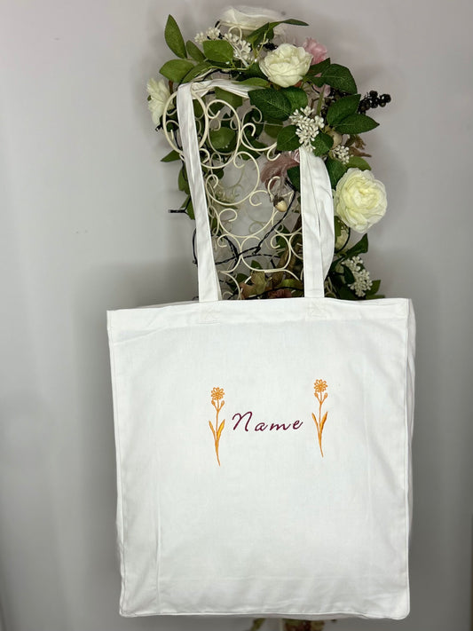 Personalised Name Tote Bag