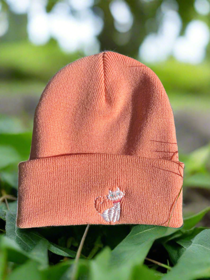Cat embriodery Beanie 🐈