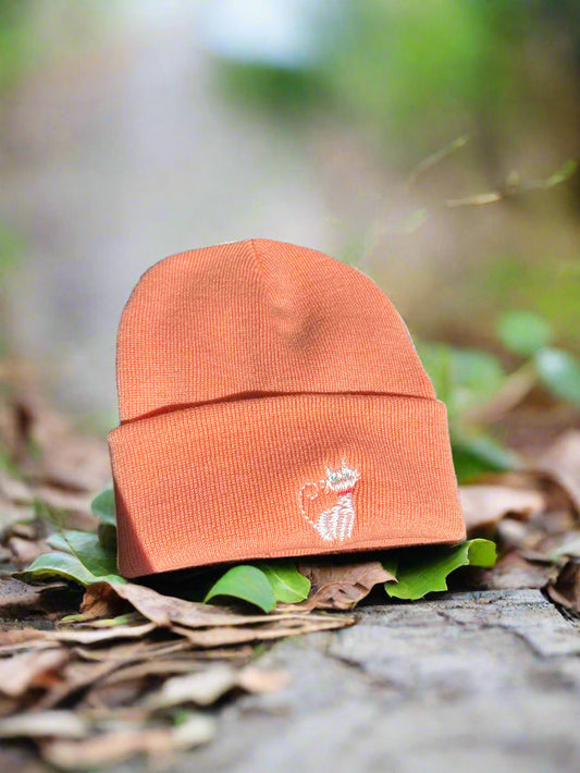 Cat embriodery Beanie 🐈