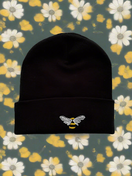 Bee embriodery Beanie 🐝