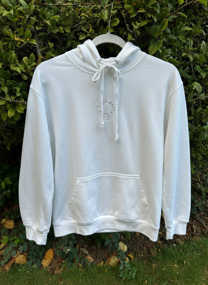 Embroidered Hope Peace Love Hoodie