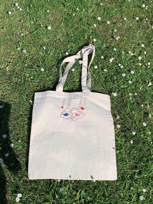 Love Hearts Tote Bag