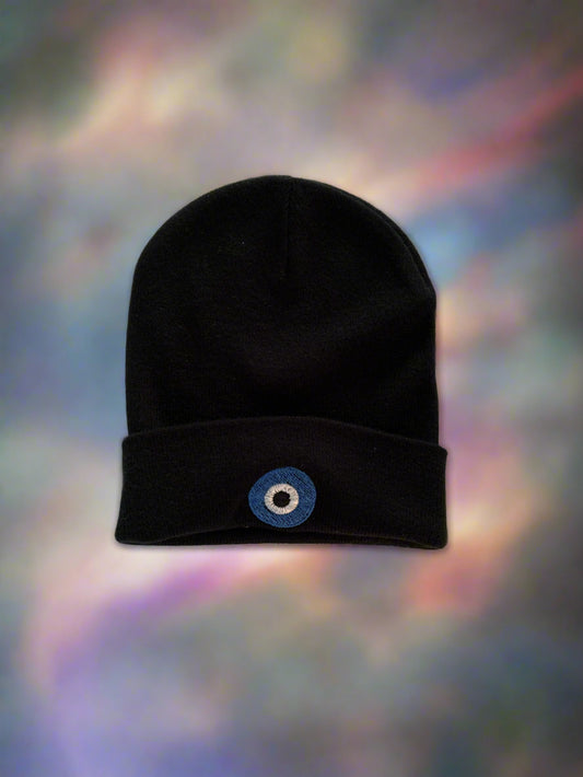 Protection eye embriodery beanie 🧿