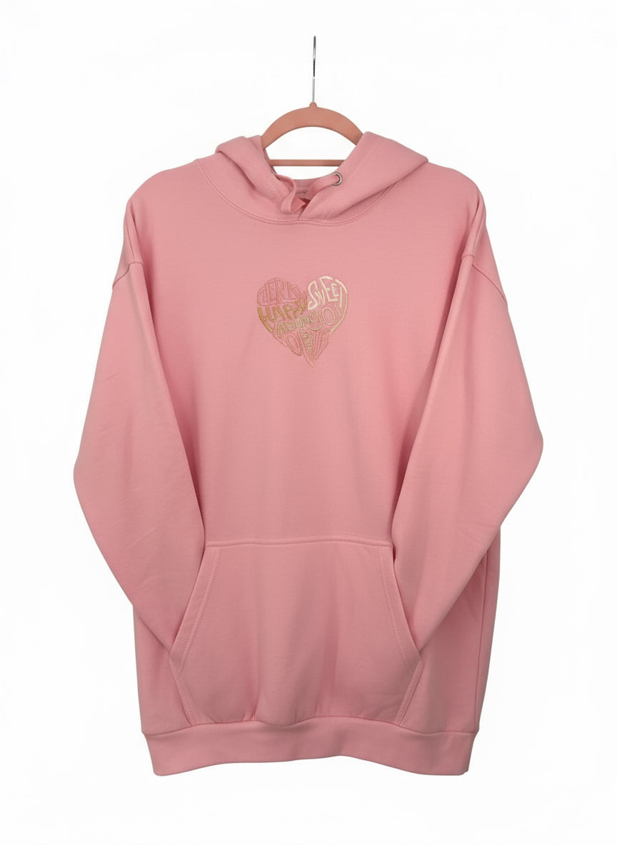 Embroidered Heart Hoodie 💖