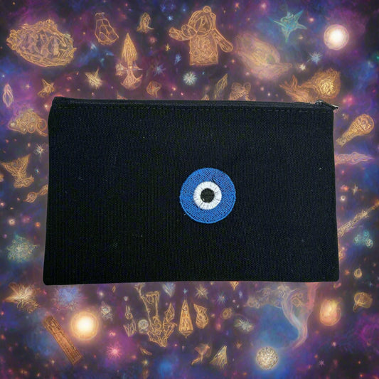 Canvas Zipper Pouch protection Eye design